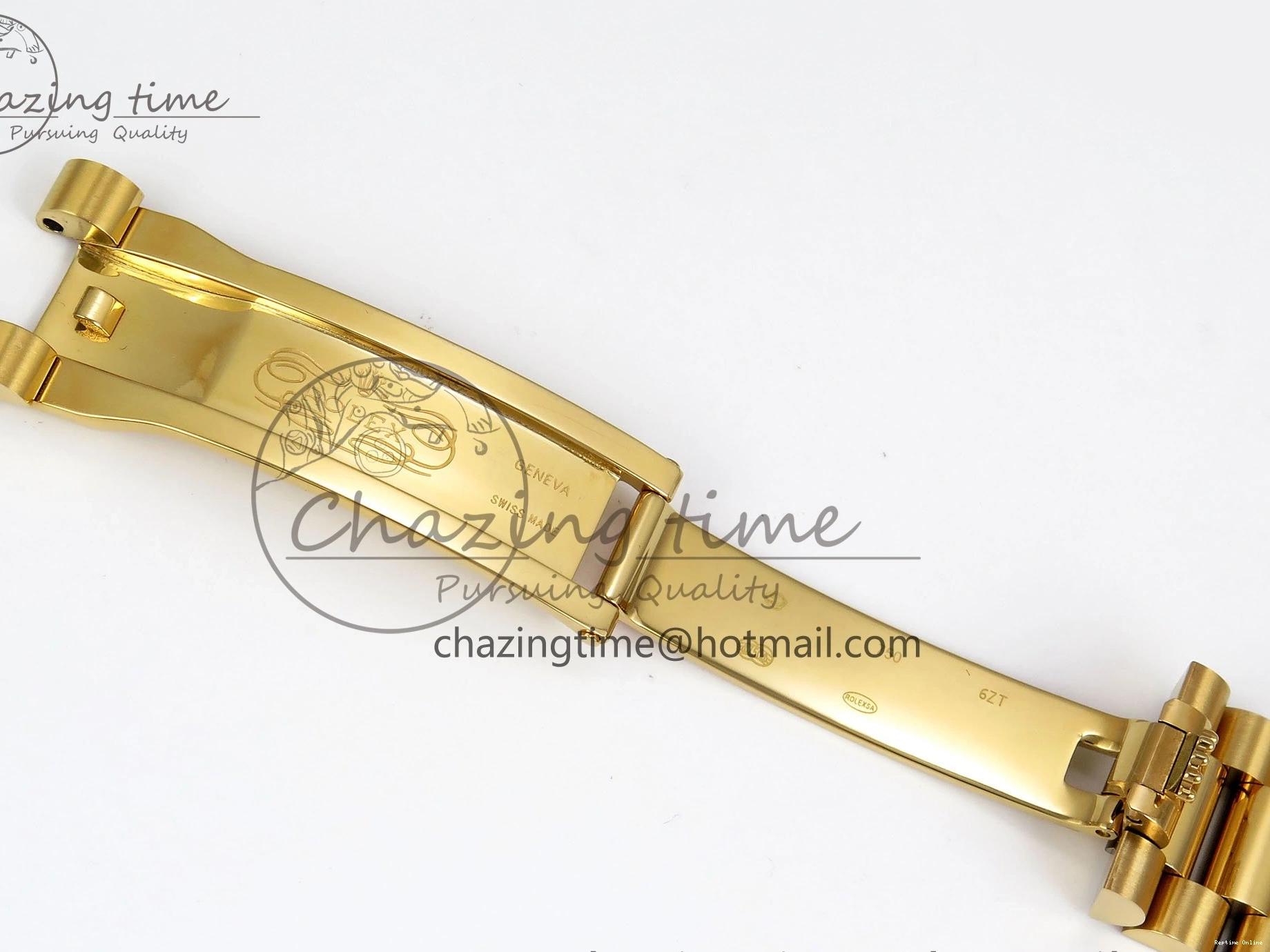 0103 StreetReady Day Date 36 YG TWSF Best Edition YG Diamonds Dial on YG Bracelet A 1616